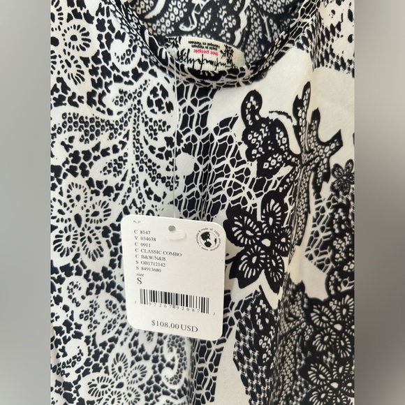 FP Intimately Black & White Slip Maxi Dress - Picture 5 of 5